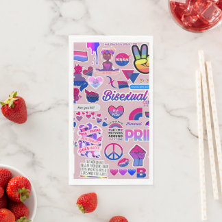 LGBTQ-Papierserviette Serviette