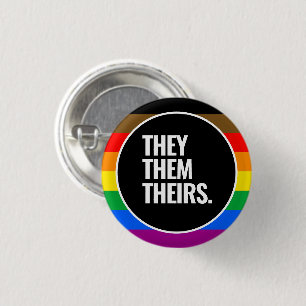 LGBTQ+ Philadelphia Pride-Flagge (QPOC) Button