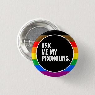 LGBTQ+ Philadelphia Pride Flagge (QPOC) Button