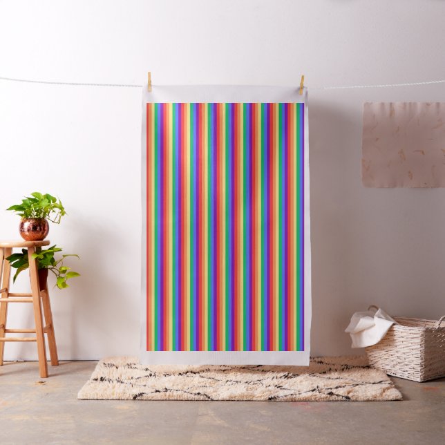 LGBTQ Plus Pride Rainbow Colors Dable Stoff (Beispiel)