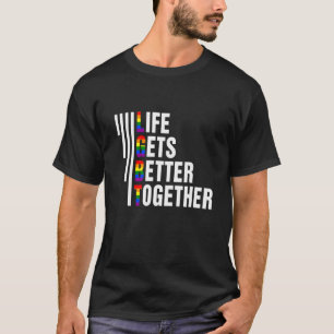 LGBTQ-Preis Monat 2022 für besseres Leben T-Shirt