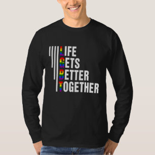 LGBTQ-Preis Monat 2022 für besseres Leben T-Shirt