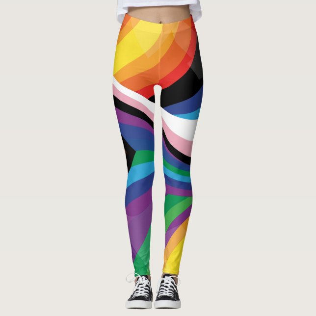 LGBTQ+-Preisverleihung: Sonderauslegung Leggings (Vorderseite)