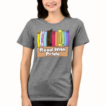 LGBTQ+ Pride-Buchliebhaber-T-Shirt