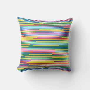 LGBTQ+-Prip-Streifenkissen Kissen