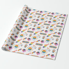 LGBTQ+ Prix Liebe ist Liebe Wrapping Paper Geschenkpapier