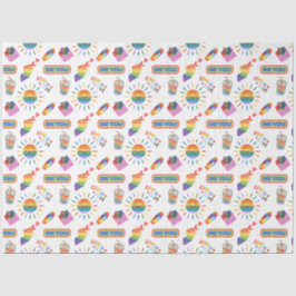 LGBTQ+ Prix Liebe ist Liebe Wrapping Tissue Paper Seidenpapier