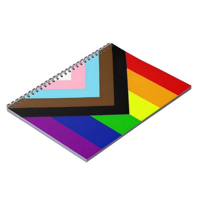 LGBTQ+-Prix-Notebook Notizblock (Linke Seite)