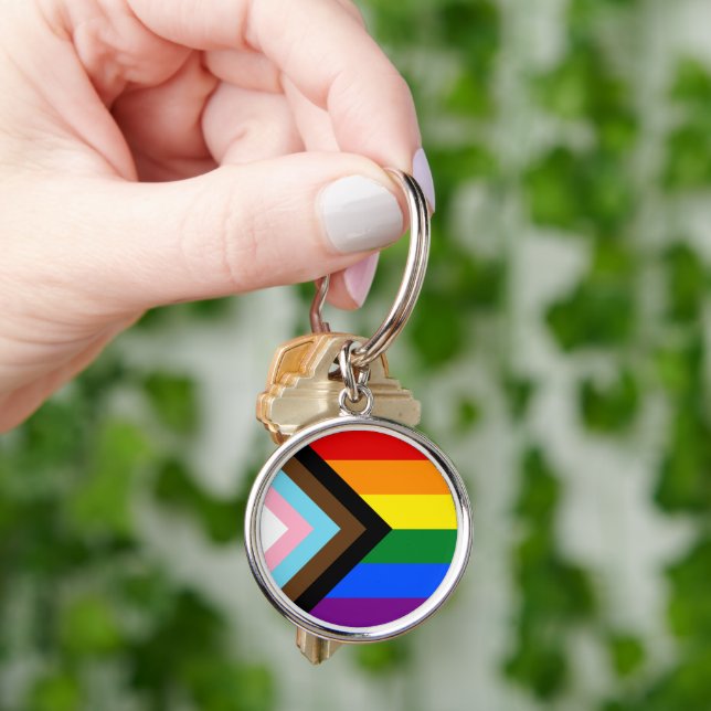 LGBTQ & Prix - Schlüsselanhänger für den Fortschri (Hand)