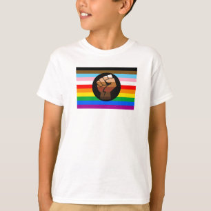 LGBTQ+ Progress POC Stolzflagge T-Shirt