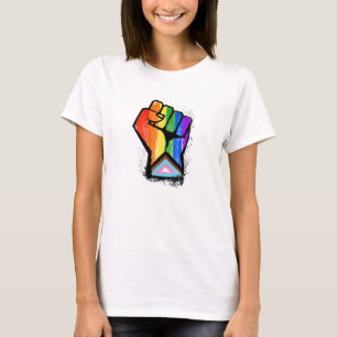 LGBTQ-PROGRESS-STOLZ-Faust T-Shirt