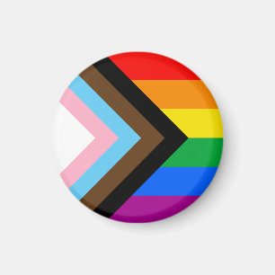 LGBTQ+ Progress Stolz Magnet