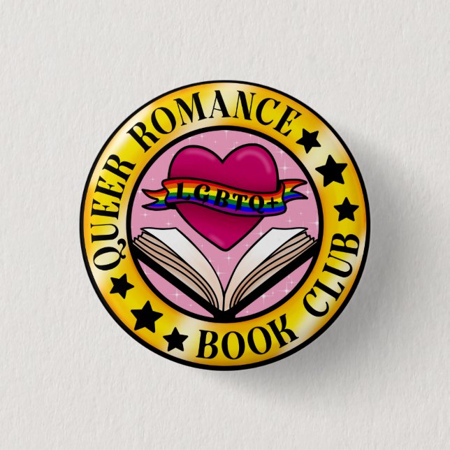 LGBTQ+ Queer Romance Badge (Devant)
