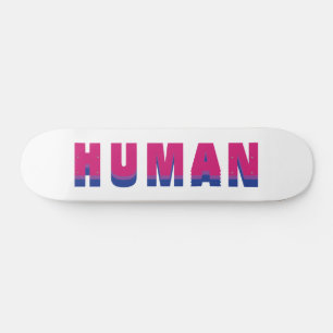 LGBTQ Rainbow Bisexuelle Flag Farben Skateboard