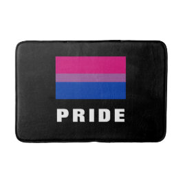 LGBTQ Rainbow Bisexueller Stolperflagge Benutzerde Badematte