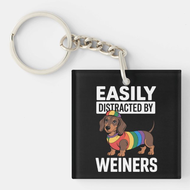 LGBTQ Rainbow Gay Schlüsselanhänger (Vorderseite)