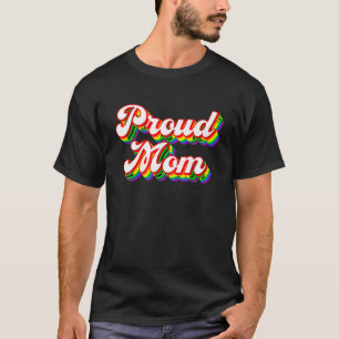 LGBTQ-Rainbow-Pride-T-Shirt mit hoher Mama T-Shirt