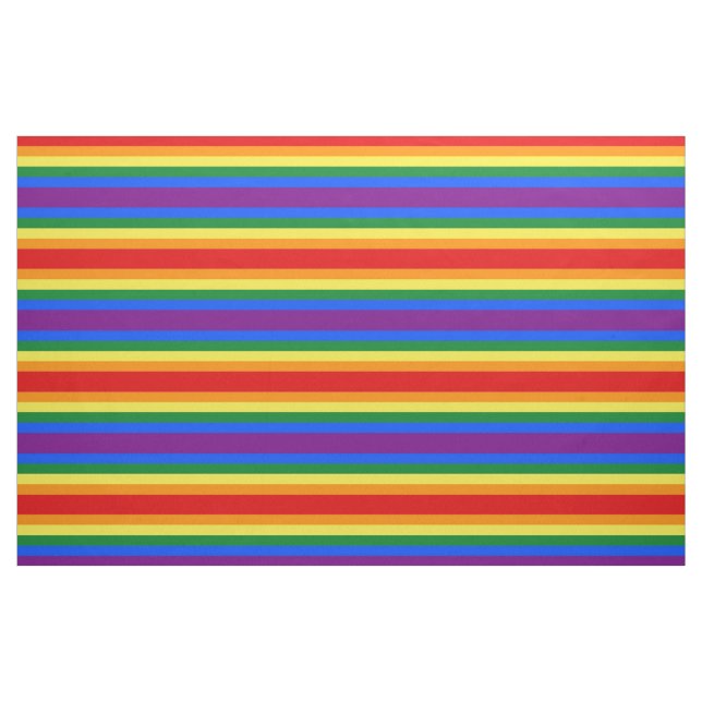 LGBTQ Rainbow Stoff (Fat Quarter (45,7 x 55,9 cm))