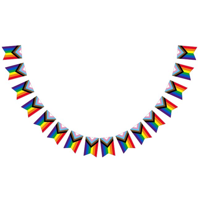 Lgbtq Regenbogen inklusive Diversity Gay Pride Wimpelkette (Alle)