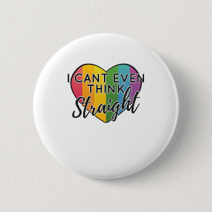 LGBTQ-Regenbogen können nicht einmal einen geraden Button