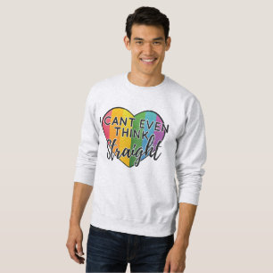 LGBTQ-Regenbogen können nicht einmal einen geraden Sweatshirt