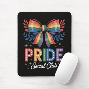 LGBTQ-Regenbogen-Schleife Mousepad