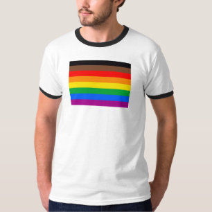 LGBTQ-Regenbogenflagge (8 Streifen) T-Shirt