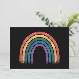 LGBTQ-Regenbogenflagge Gay Pride LGBT-Bewusstsein  Einladung
