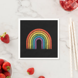 LGBTQ-Regenbogenflagge Gay Pride LGBT-Bewusstsein Serviette