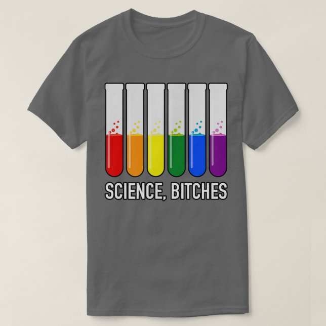 LGBTQ Science Design for Gay Scientists 1335 T-Shirt (Design vorne)