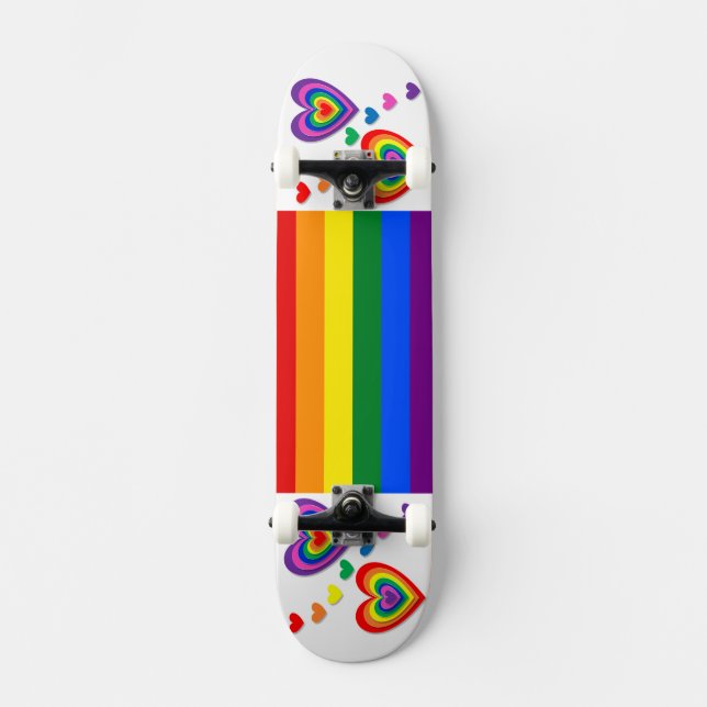 lgbtq Skateboards (Vorderseite)