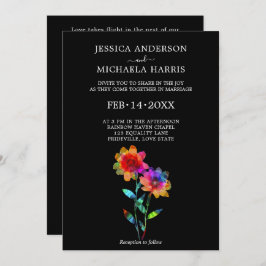 🌈 LGBTQ Soaring Together  Petals & Pride  Einladung