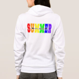 LGBTQ Sommer Stimmung Regenbogen Stolz Hoodie