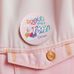 LGBTQ  Spaß Stolz ist ein Personalisierter Regenbo Button<br><div class="desc">Mit unserem LGBTQ  Fun Proud werden Sie die lebendigen Farben der Liebe und Gleichheit zu einem Personalisierten Rainbow Name Button! Zeige deinen Stolz auf Stil und lass deine wahren Farben mit diesem lustigen und personalisierten Accessoire. Es ist Zeit,  Ihre Unterstützung laut und stolz zu tragen! Design von Moodthology Papery.</div>