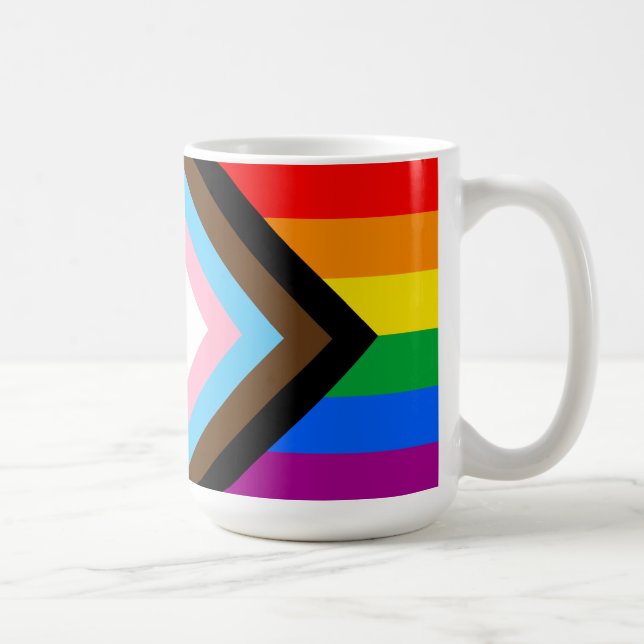 LGBTQ+-Statusanzeige Kaffeetasse (Rechts)