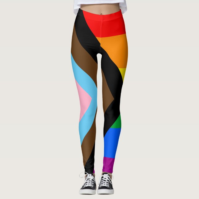 LGBTQ+-Statusanzeige Leggings (Vorderseite)