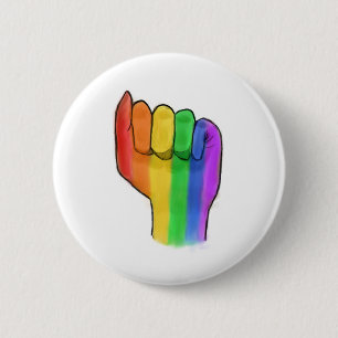 LGBTQ+ Stolz-Knopf-Button Button