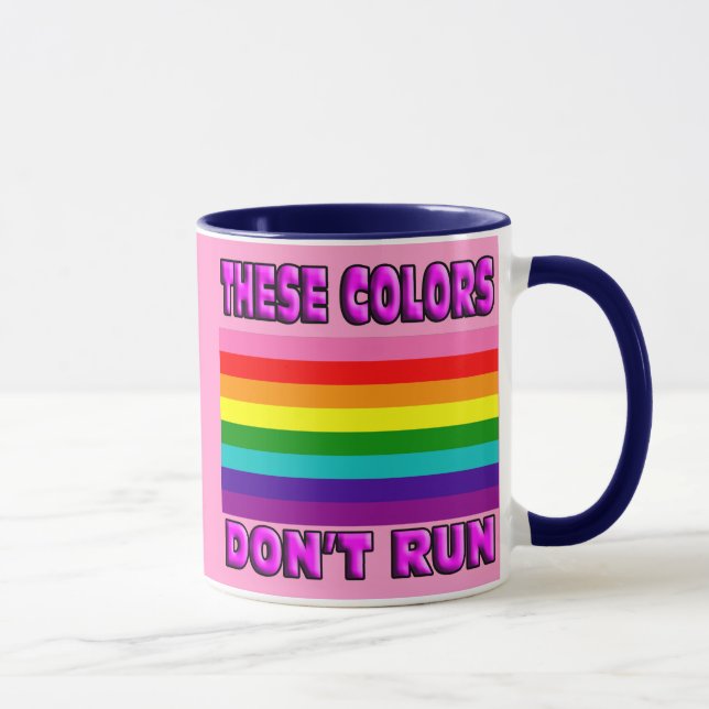 LGBTQ Stolz. Tasse (Rechts)
