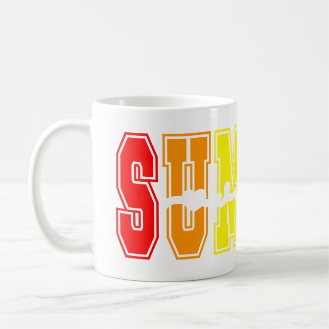LGBTQ Summer Vibes | Rainbow Pride Kaffeetasse (Links)