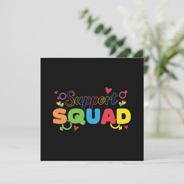 LGBTQ - Support-Squad (Stehend Vorderseite)