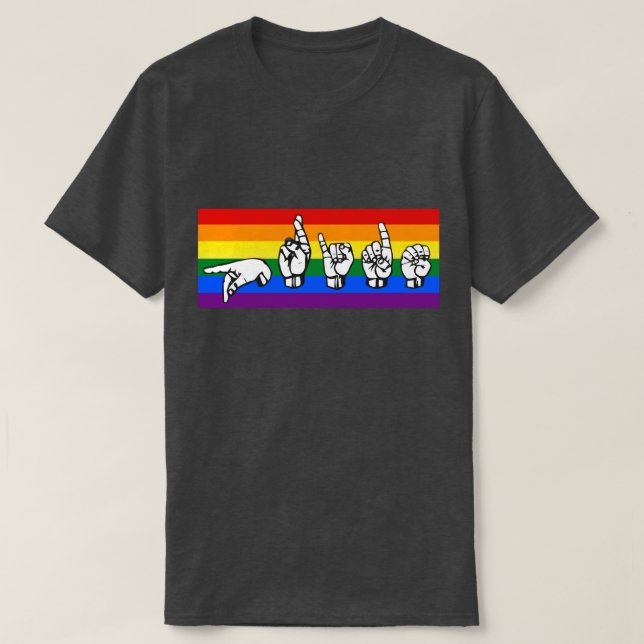 LGBTQ++ T-Shirt (Design vorne)