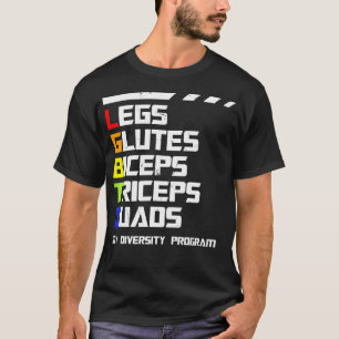 LGBTQ-Trainingsprogramm für schwule queere lustige T-Shirt
