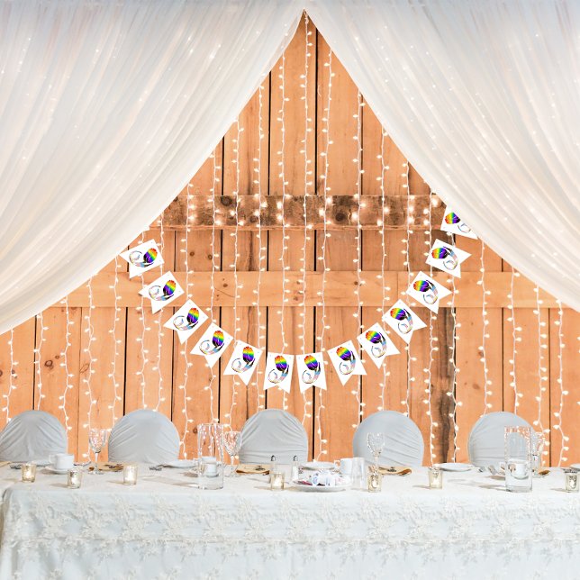 LGBTQ und Tulips-Blume Wimpelkette (Von Creator hochgeladen)