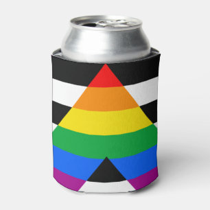 LGBTQ+ Unterstützerflagge Dosenkühler