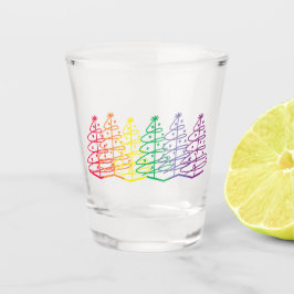 LGBTQ Weihnachten Schnapsglas