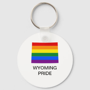 LGBTQ Wyoming Pride Keychain Schlüsselanhänger
