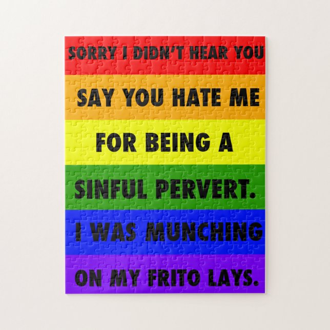 LGBTQA+ ignoriert die Hasser (Vertikal)