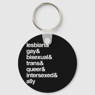LGBTQI LISTE SCHLÜSSELANHÄNGER