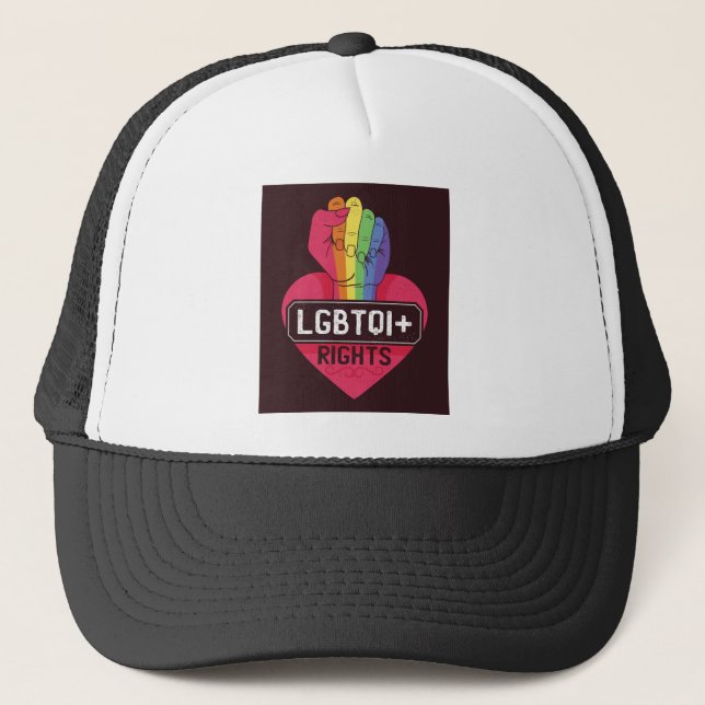 Lgbtqi Truckerkappe (Vorderseite)