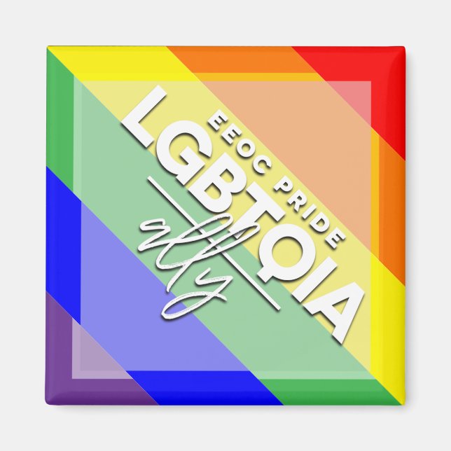 LGBTQIA Ally Magnet (Vorne)